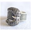 Image 3 : Victoria Townsend Marcasite Sterling Ring, Size 7