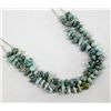 Image 2 : 1950 Turquoise Nugget Necklace with Sterling Beads