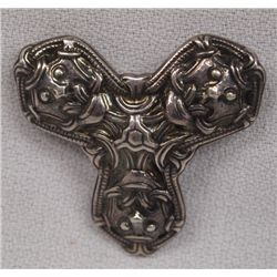Norway Sterling Pin Pendant by David Anderson