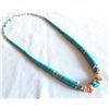 Image 1 : Santo Domingo Turquoise Necklace by Atencio