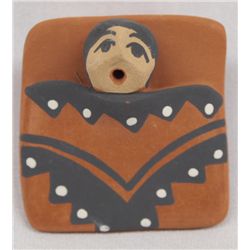 Miniature Jemez Pottery Baby in Cradleboard