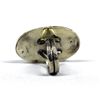 Image 4 : Dynamic Navajo Silver Turquoise Ring - Livingston