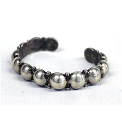 Heavy Bell Trading Post Sterling Bracelet