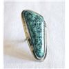 Image 1 : Navajo .900 Sterling Turquoise Ring - G. Kee, Sz 8
