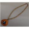 Image 1 : Santo Domingo Overlay Multistone on Shell Necklace