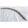 Image 1 : Quartz and Sterling Silver Link Bracelet 925
