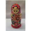 Image 2 : Russian ''Babushka'' Wooden Nesting Dolls