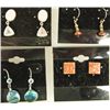 Image 3 : 11 Pairs of Earrings, Some Sterling Some Native Am