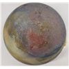 Image 2 : Raku Pottery Jar with Calcite, Crystal, & Shell