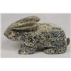 Image 1 : Zuni Serpentine Rabbit Fetish by Barry Yamutewa