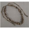 Image 2 : Navajo Sterling Bead Necklace