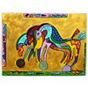 Image 1 : Original Acrylic Magic Ponies by Kills Thunder