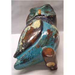 Zuni Carved Picture Rock Owl Fetish by Jayne Quam