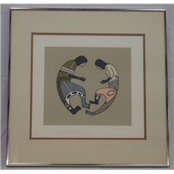 Santo Domingo Signed Numbered Silkscreen, C.Lovato
