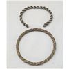 Image 1 : Navajo Sterling Silver Guard and Bangle Bracelets