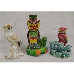 3 Fine Porcelain and Pottery Collectibles