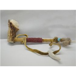 Plains Indian Beaded Pipe