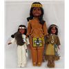 Image 4 : Collection of 9 Native American Dolls