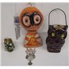 Image 1 : Collection of 6 Owl Wind Chimes