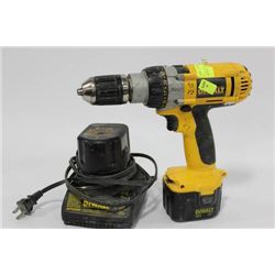 DEWALT DRILL WITH CHARGER