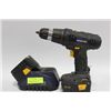 Image 1 : MASTERCRAFT 14.4V DRILL W 2 BATTERIES & CHARGER