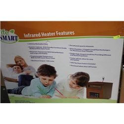 LIFESMART QUARTZ INFRARED HEATER (1800 SQ. FT.)