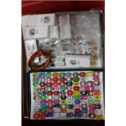 TOTE OF ASST. JEWELRY