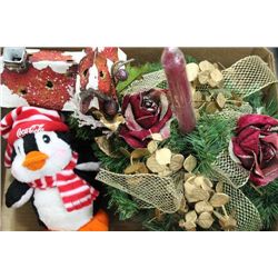 BOX OF MISCELLANEOUS CHRISTMAS