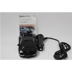 NEW CORVETTE SHAPED 360 DEGREE RADAR DETECTOR