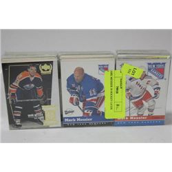 MARK MESSIER 50 HOCKEY CARDS X3