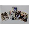 Image 1 : BUNDLE 10 AUTOGRAPHED RETIRED NHL PLAYER CARDS