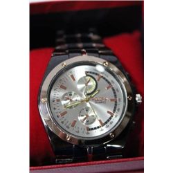 NEW MENS STAINLESS STEEL WATCH ON CHOICE
