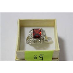 STAMPED 925 SILVER RING ON CHOICE 9