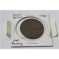 1920GREAT BRITIAN ONE PENNY