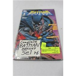 COMPLETE BATMAN ODDYSSEY COMIC SET
