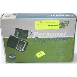 NEW PERSONAL ORGANIZER