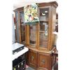 Image 1 : WOOD BUFFET AND HUTCH