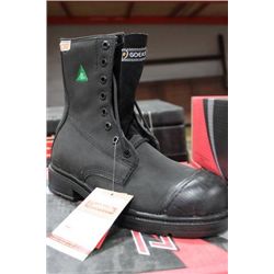 PAIR OF DYNAMIC STEEL TOE CSA APPROVED WORK BOOTS