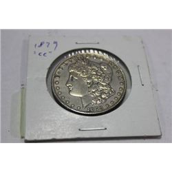 1879 MORGAN CC MINT MARK COIN