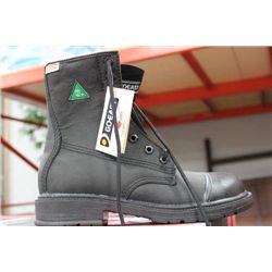 PAIR OF DYNAMIC STEEL TOE CSA APPROVED WORK BOOTS