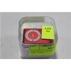 NEW BELT CLIP MP3 PLAYER AS THEY COME