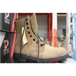 PAIR OF DYNAMIC STEEL TOE CSA APPROVED WORK BOOTS