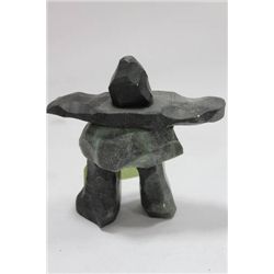 INUIT INUKSHUK STONE ORNAMENT