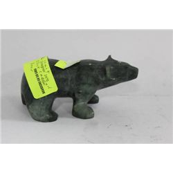 INUIT STONE CARVED BEAR