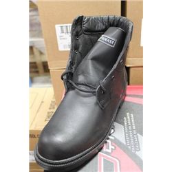 PAIR OF DYNAMIC STEEL TOE CSA APPROVED WORK BOOTS