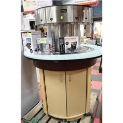 COMMERCIAL STAINLESS STEEL ENOMATIC WINE SERVING