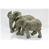 Image 1 : LARGE DUAL - ELEPHANT FIGURINE
