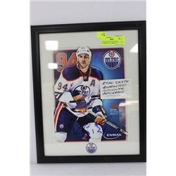RYAN SMYTH GUARANTEED AUTHENTIC AUTOGRAPH
