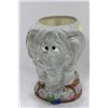 Image 1 : ELEPHANT CERAMIC PLANTER