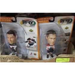 BOX OF HOCKEY PLAYER BOBBLE HEADS